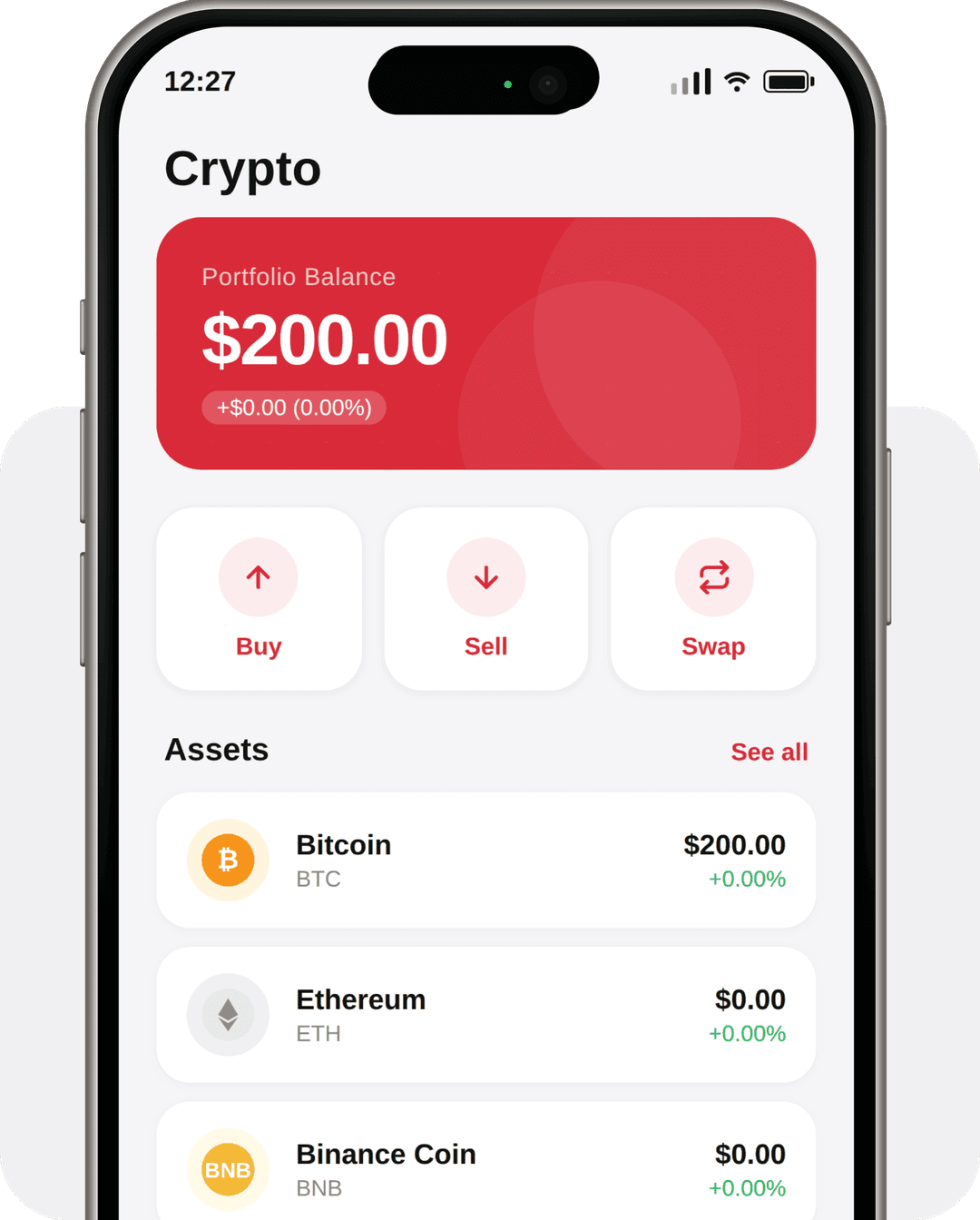 App mockup