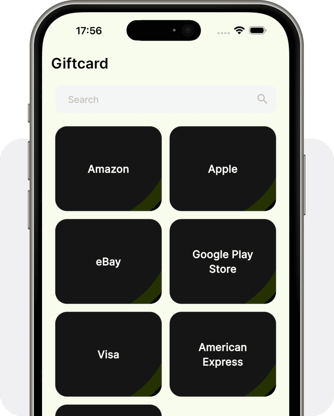 App mockup